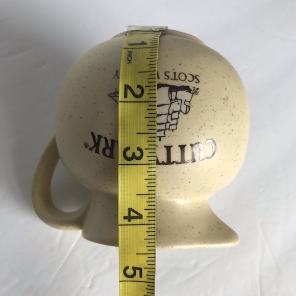 Vintage Cutty Sark Scots Whisky Ceramic Mini Pitcher Creamer Perfect Bar Piece - Picture 8 of 13